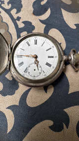 Acres 15 rubies Remontoir Ligne route antique pocket watch  - Image 4
