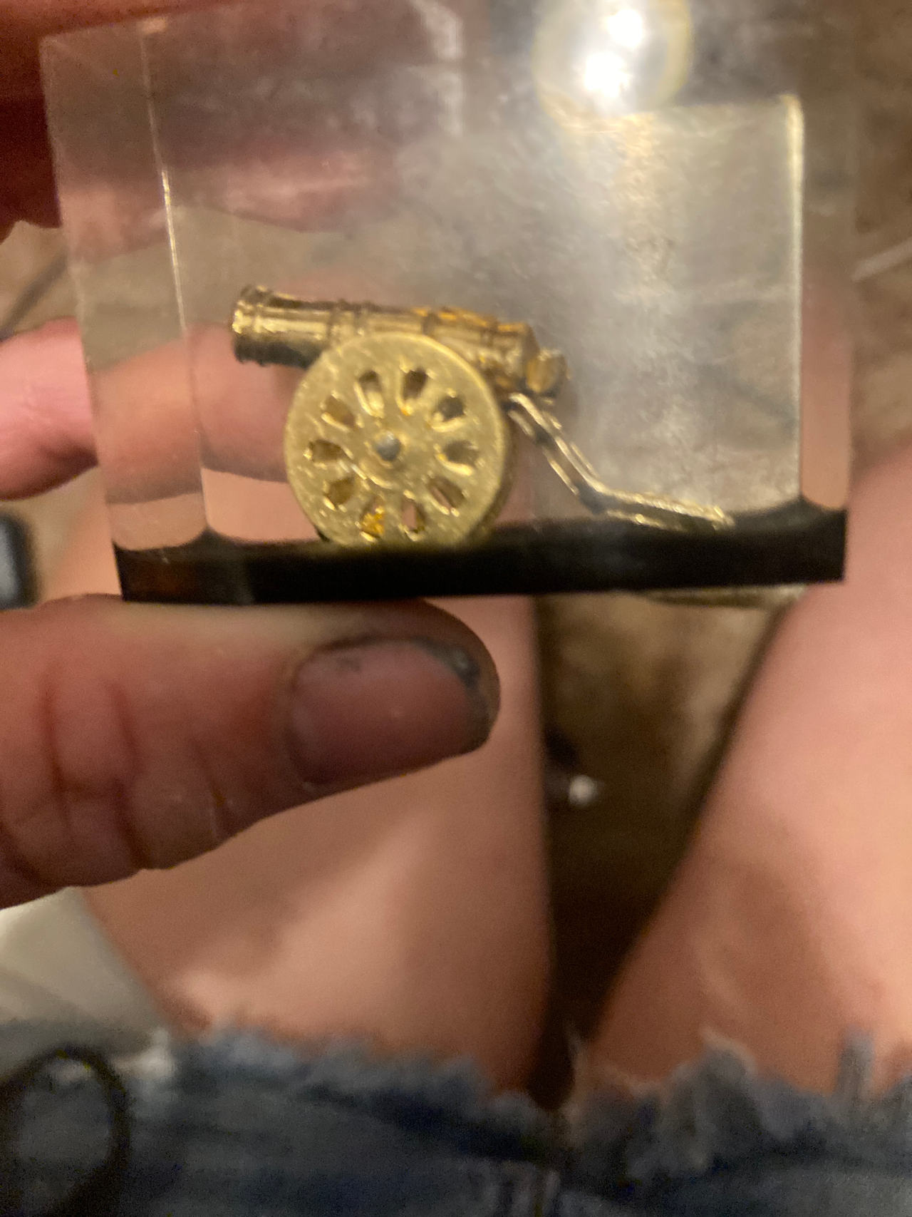 Miniature Cannon Model