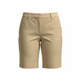 New York & Company 7th Avenue Bermuda Shorts Womens 8 Tan Khaki Mid Rise Career - Image 2