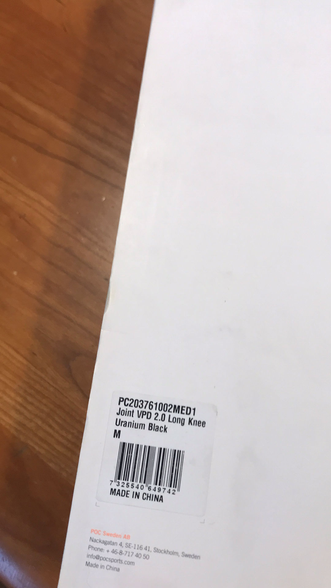 POC Joint VPD 2.0 Long Knee