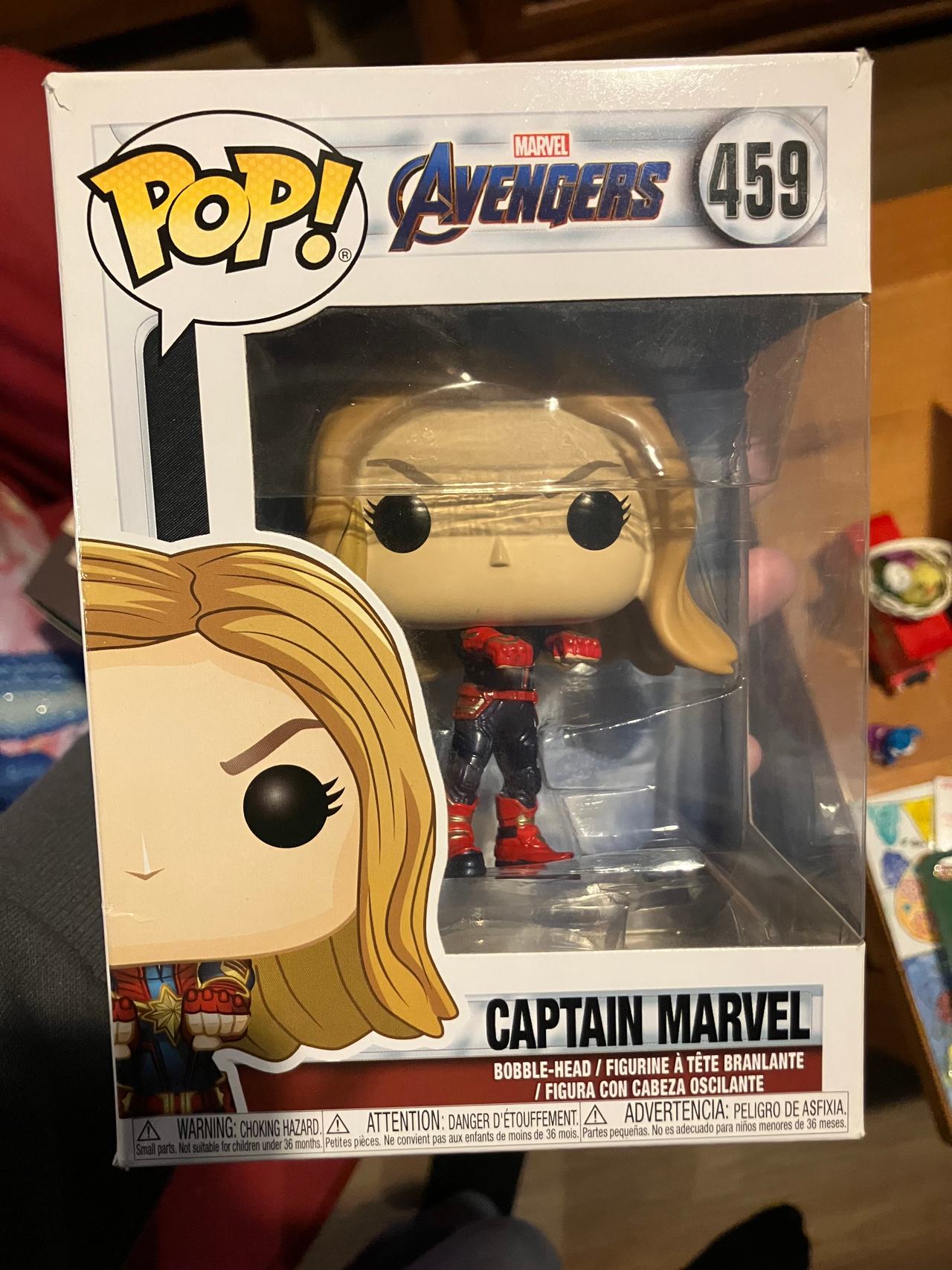 Funko Pop! Marvel Avengers Captain Marvel #459