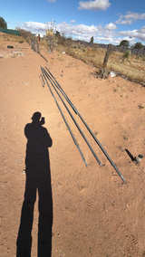 Signet Fence 11 Gauge Galvanized Chain Link Fence Roll 6 ft x 50 ft includes pic - Image 2