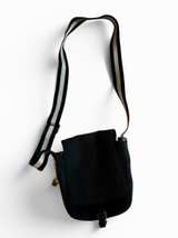 Bally Nylon Crossbody Bag with Striped Strap - Image 1