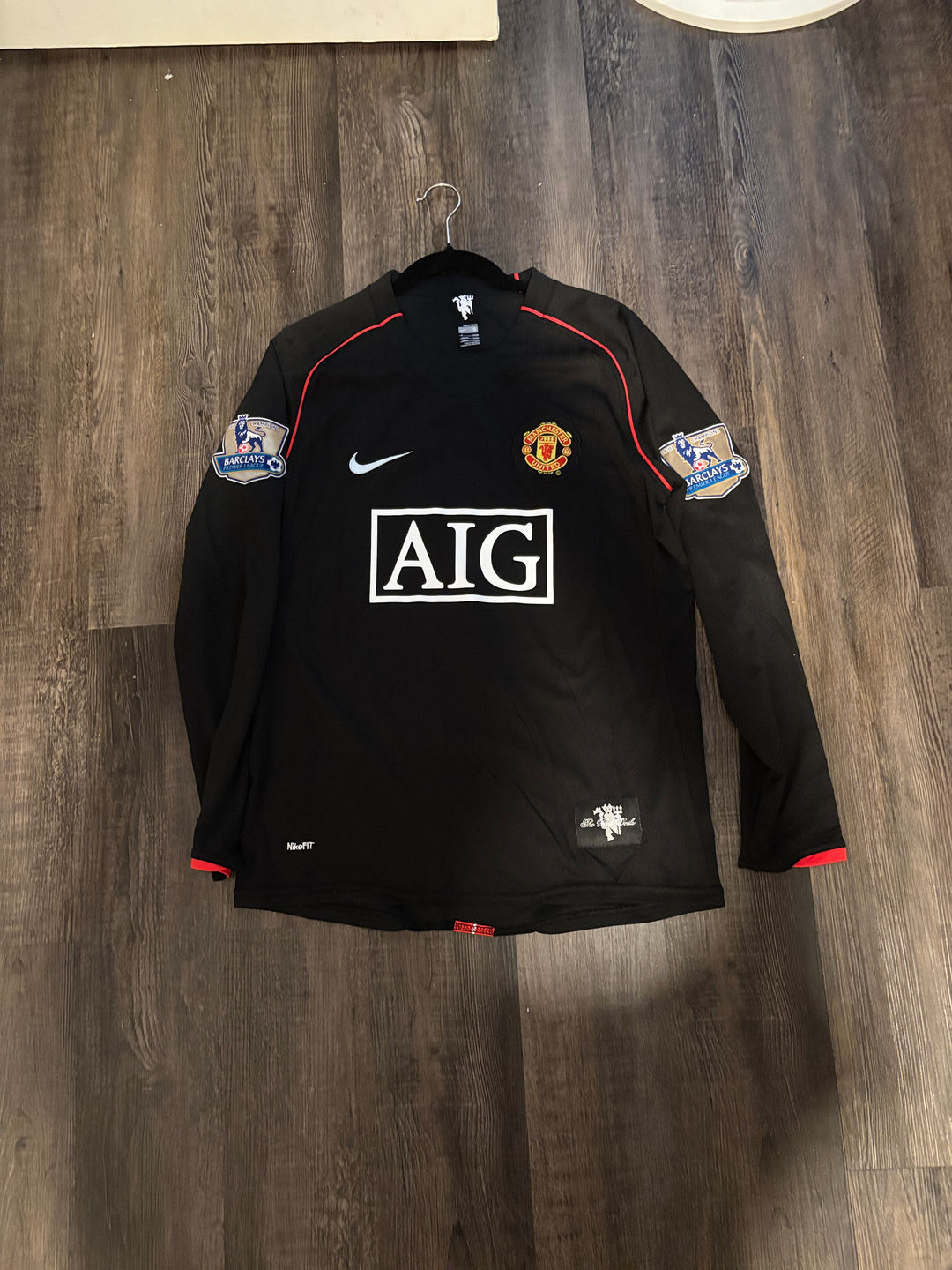 Manchester United Away Jersey 2007/08 size small