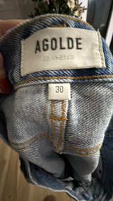 AGOLDE Parker Vintage Denim Shorts High Rise - Image 3