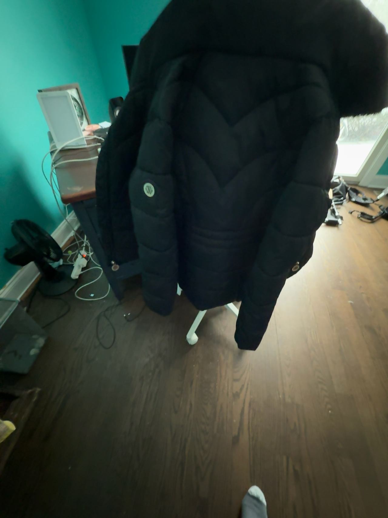 DKNY Girl's Puffer Jacket Size 7/8