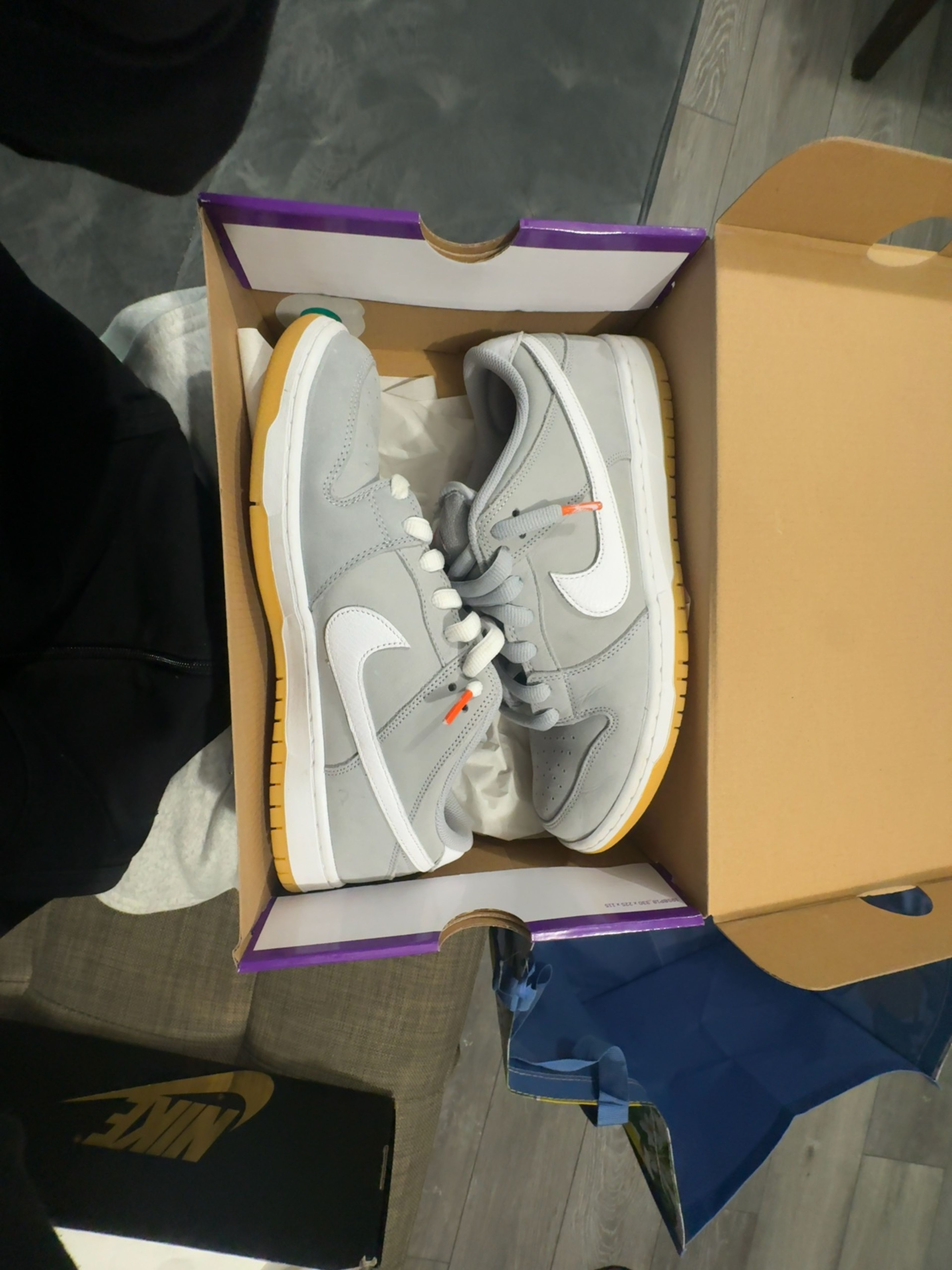 Nike SB Dunk Low Wolf Grey Gum