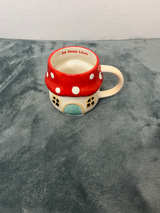 Mainstays So Mush Love Mushroom House Mug Whimsical Magical Handpainted - Image 6