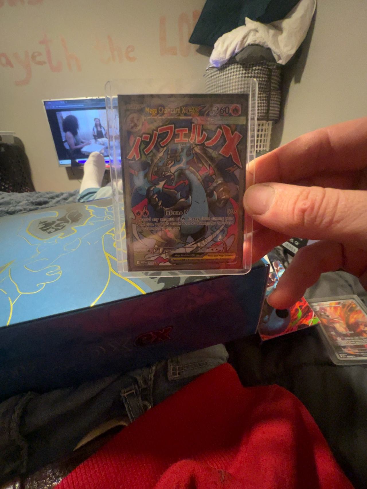 Pokemon Mega Charizard X EX Promo Card