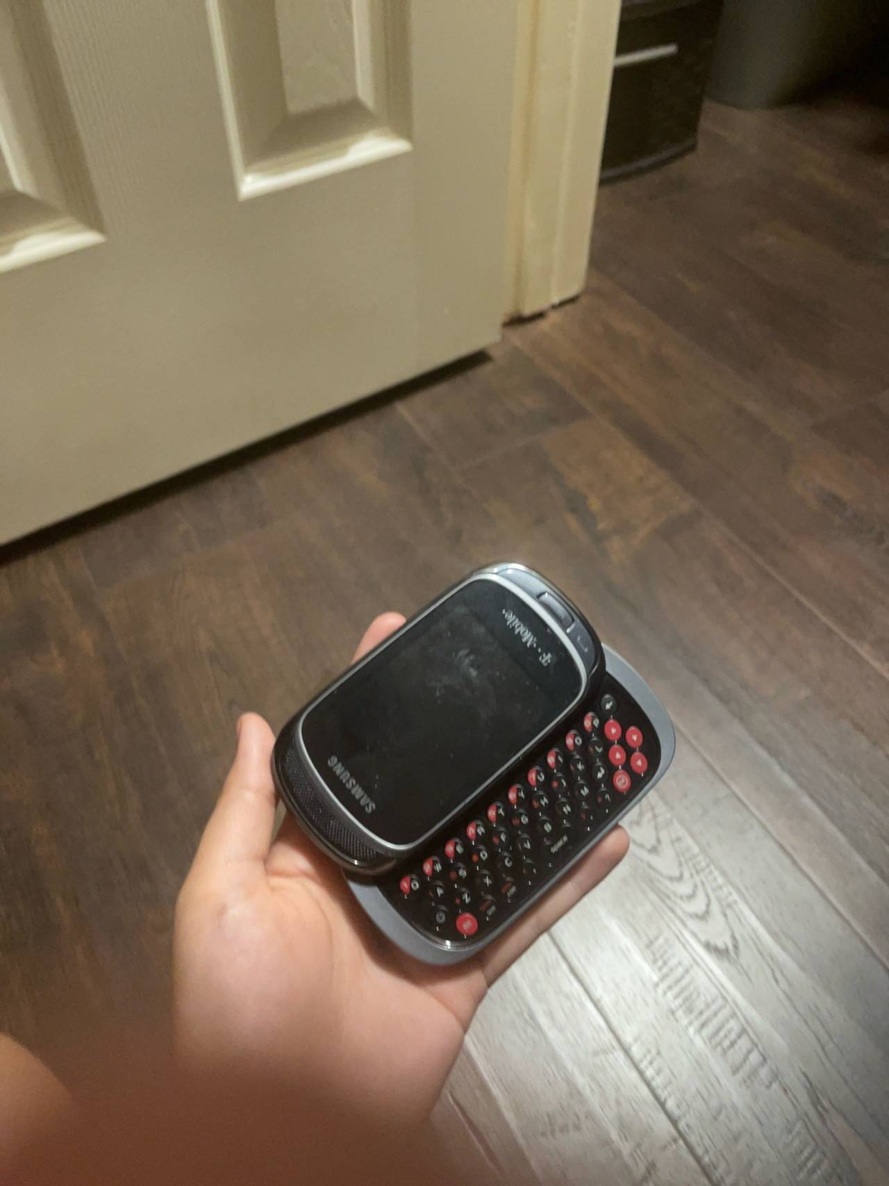 Samsung Gravity T Slider QWERTY Phone Black