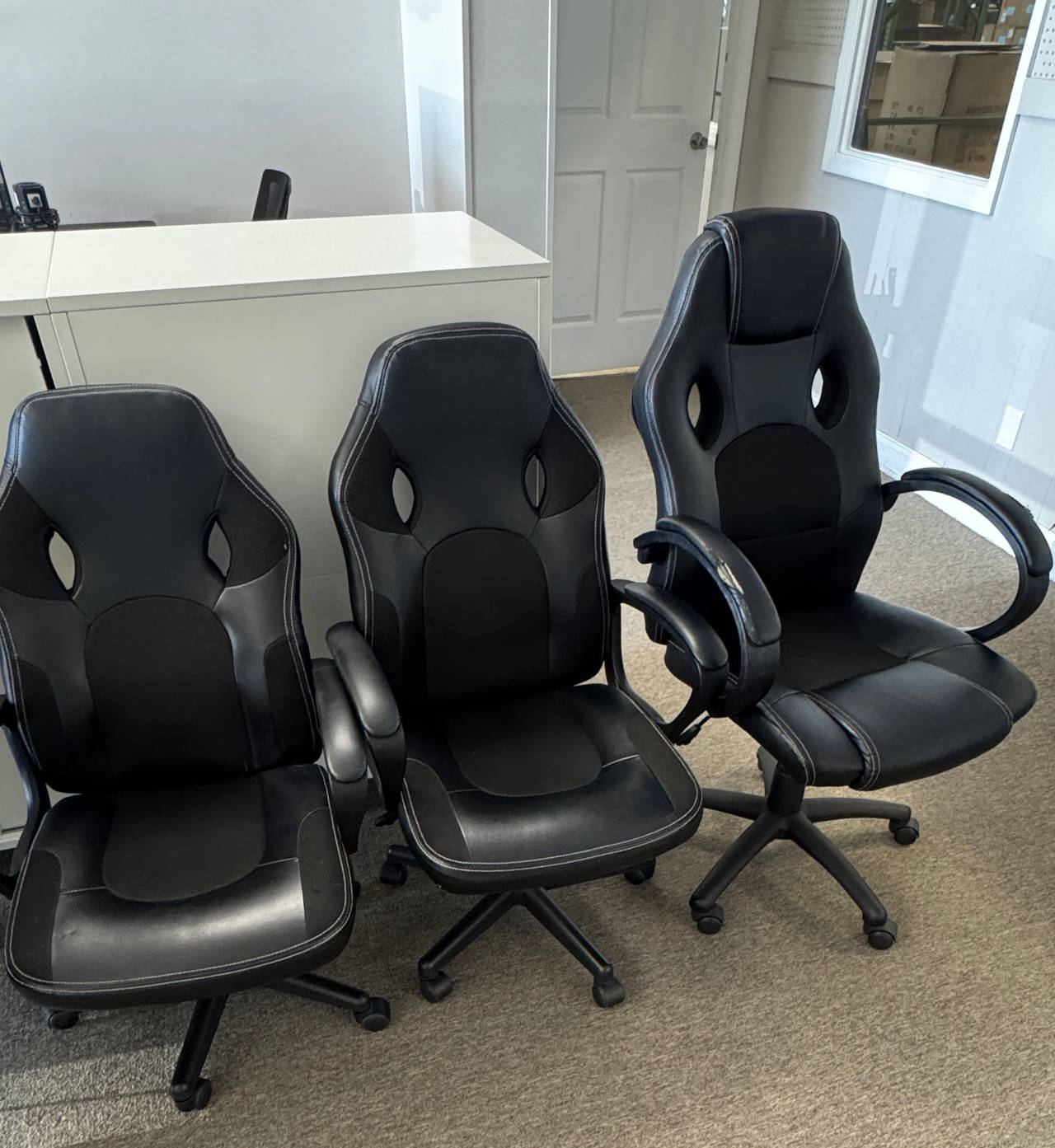 Essentials Racing Style Gaming Chairs (3)