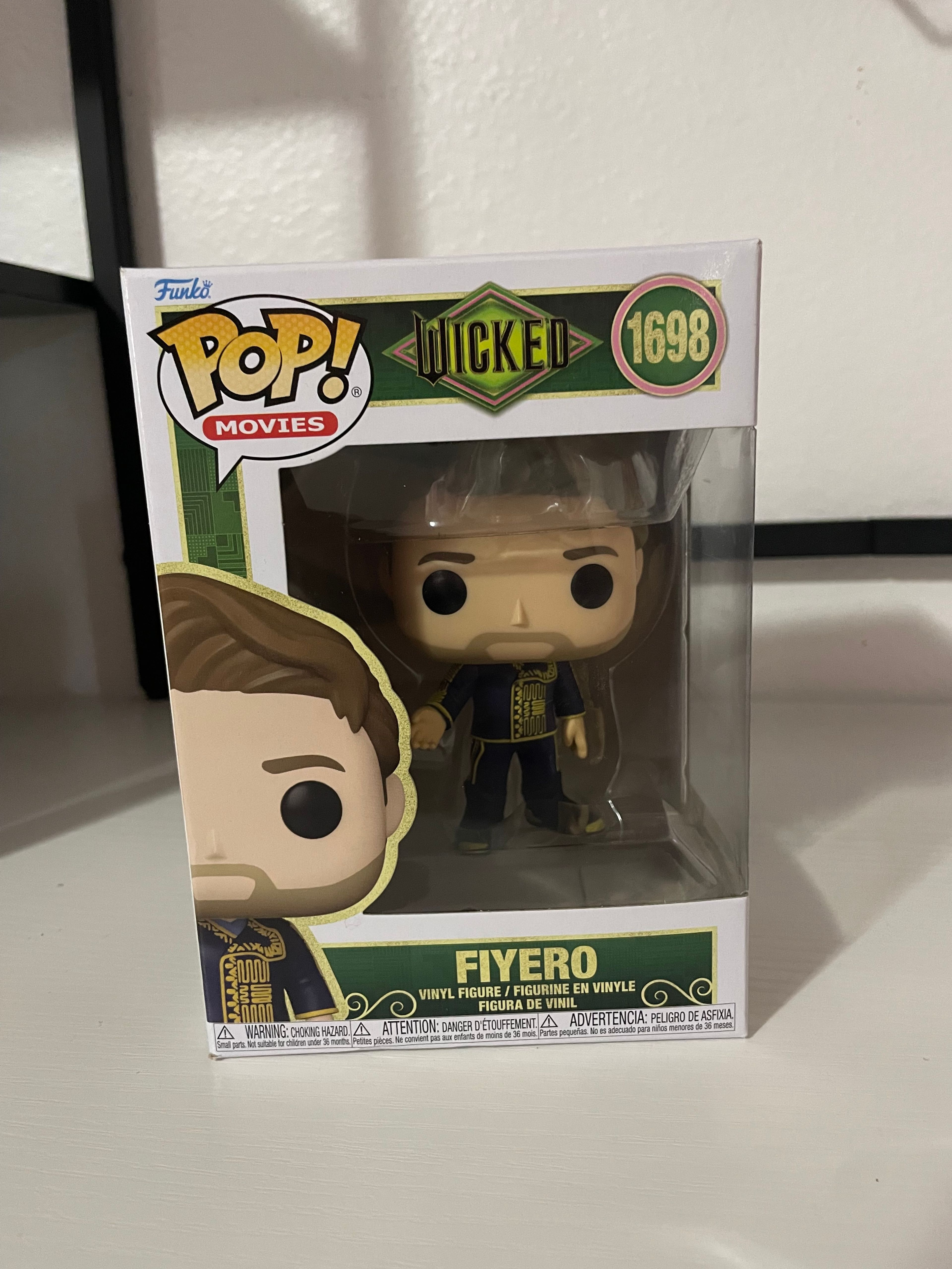 Funko Pop! Movies: Wicked - Fiyero Vinyl Figure #1698