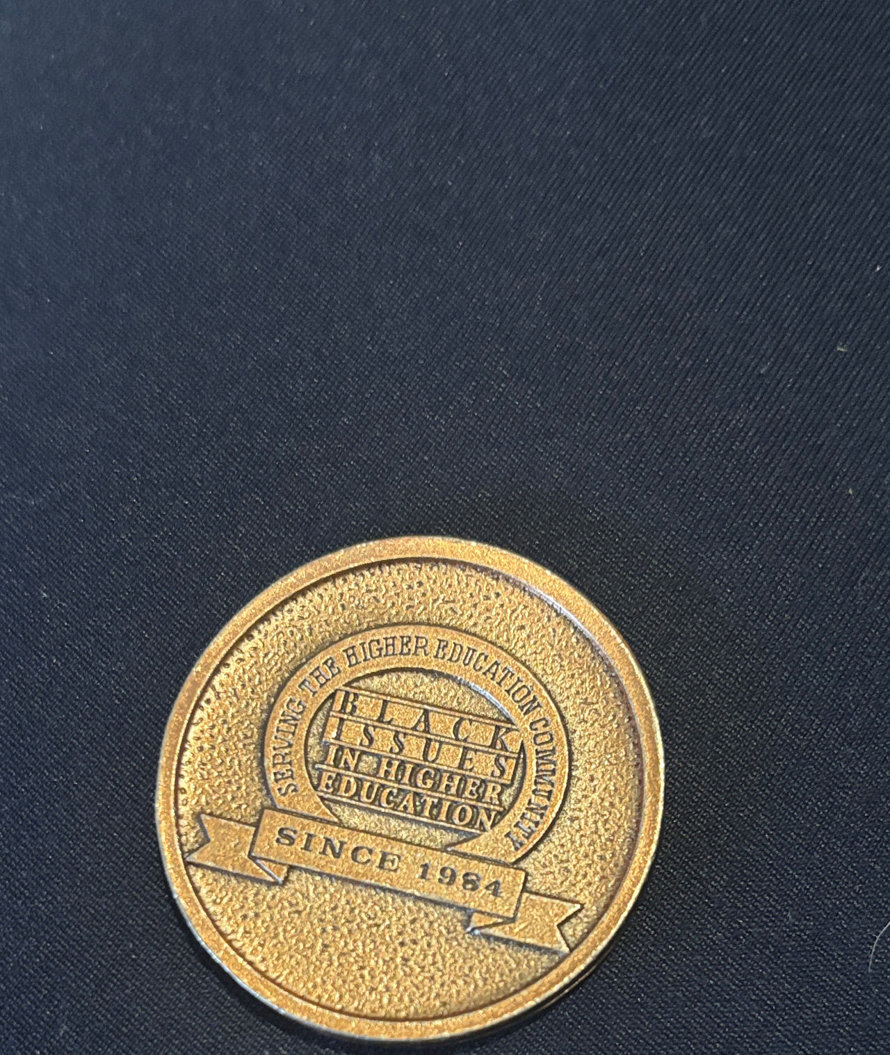 Black Issues In Higher Education Commemorative Coin