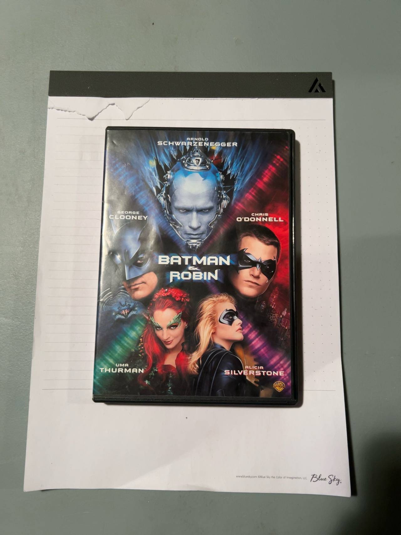 Warner Bros. Batman & Robin DVD (1997)