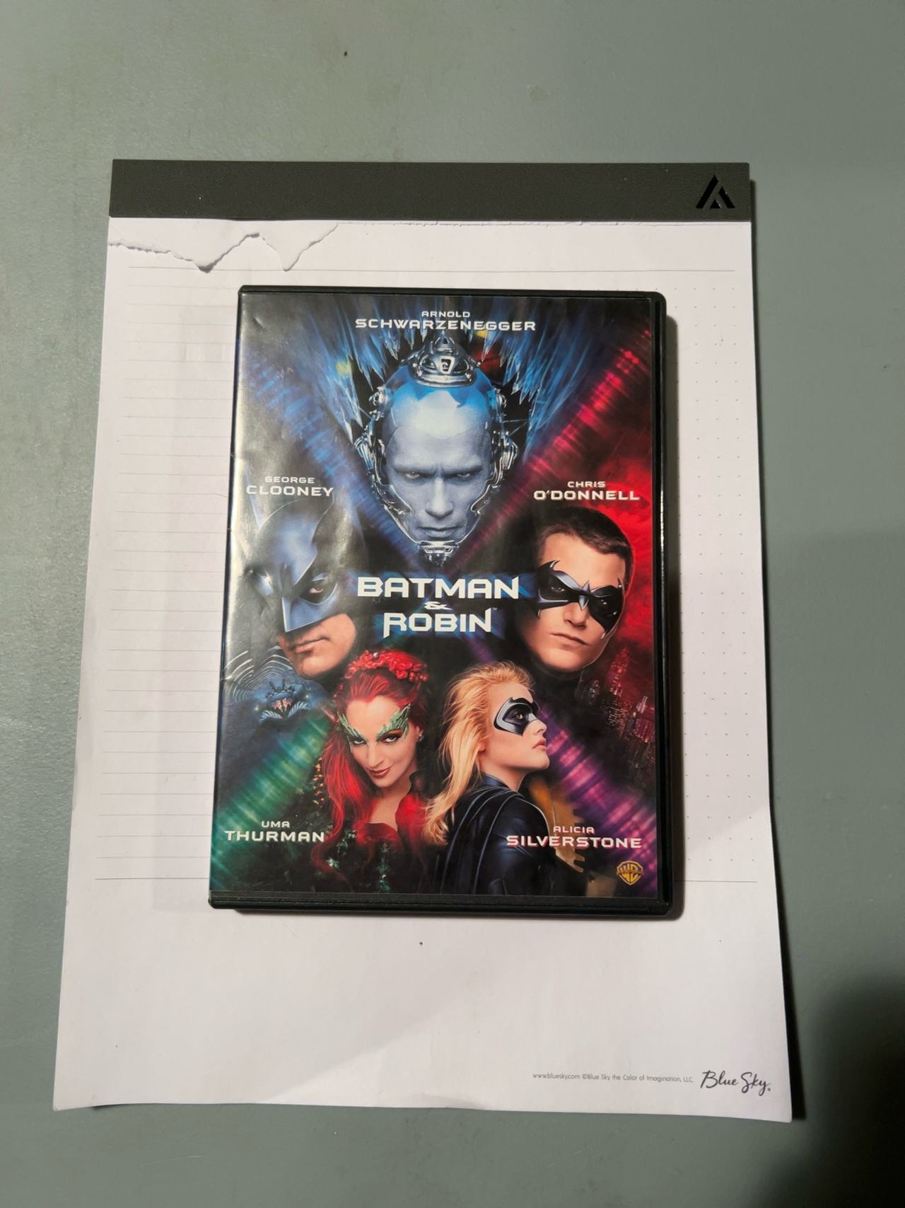 Warner Bros. Batman & Robin DVD (1997)
