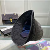Louis Vuitton Monogram Bucket Hat blue and black in stock, receipt. Any size - Image 2