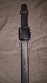 Apple Watch Series 1 42mm Space Gray Aluminum Case with Black Sport Band - Image 2