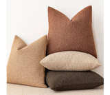 FOINDTOWER Pack of 2 Decorative Textured Boucle Throw Pillow Covers, 22x22 Inch - Image 2