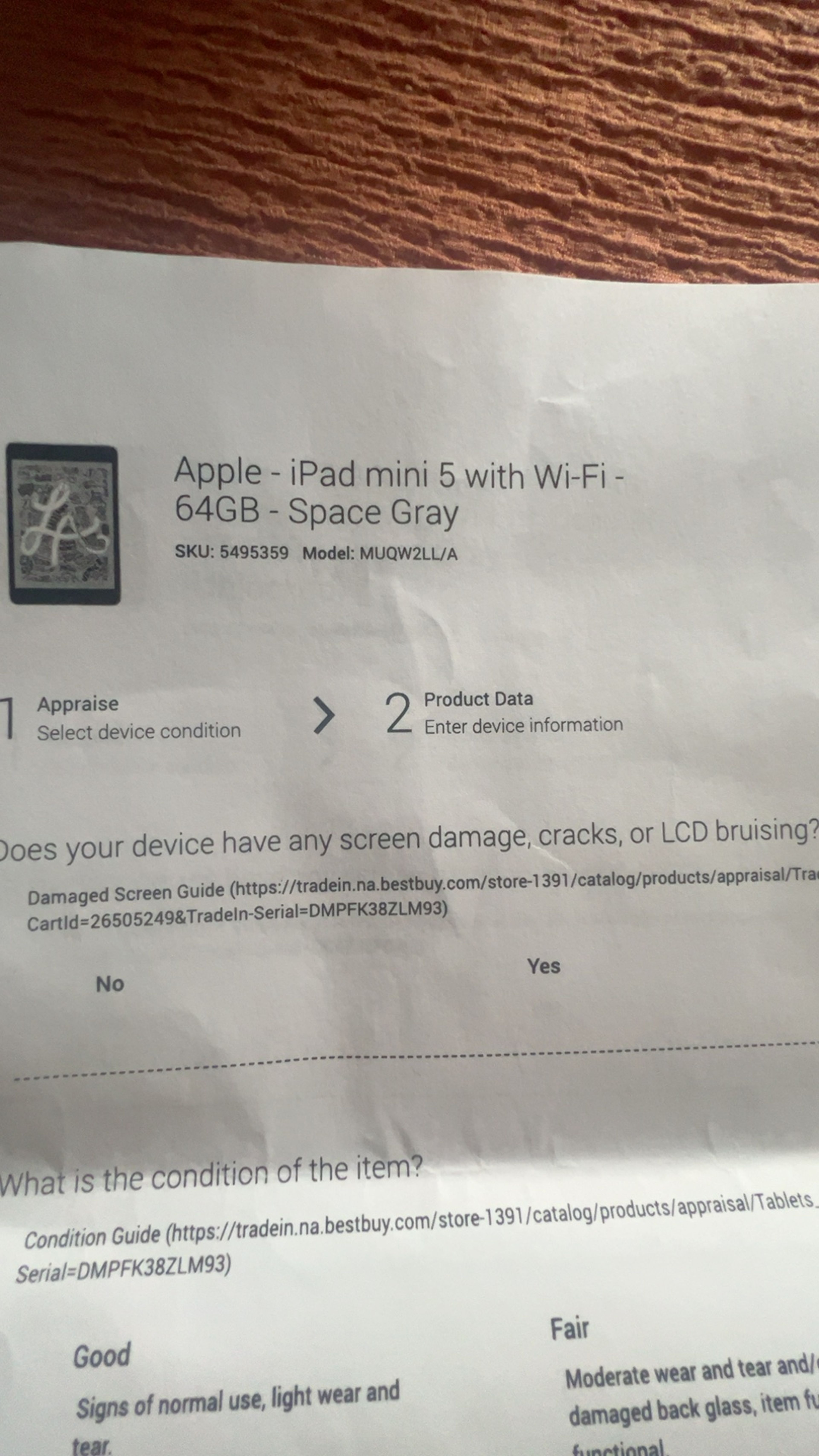 Apple iPad Mini Space Gray 64BG WiFi Unlocked  - Image 6