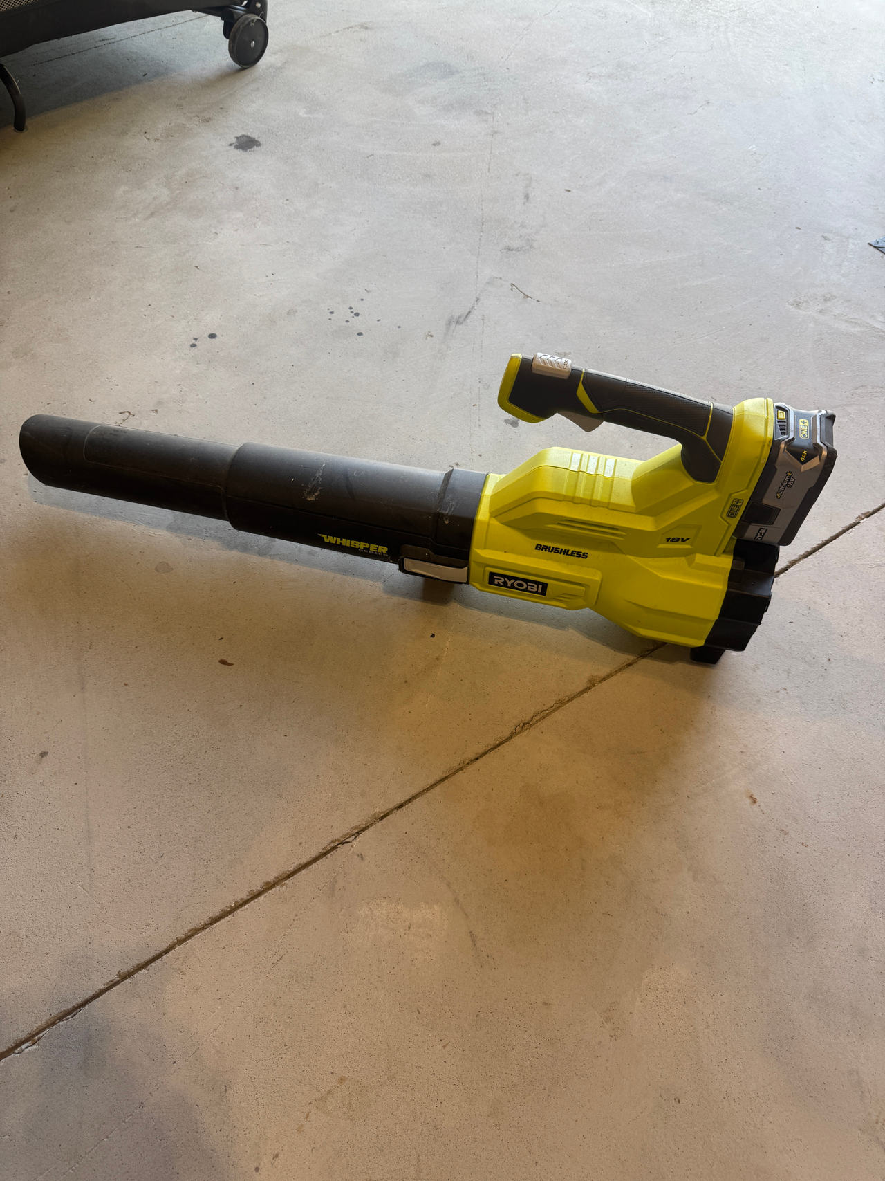 Ryobi 18V ONE+ HP Brushless Whisper Series Blower