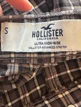 Hollister Ultra High Rise Plaid Pants - Image 4
