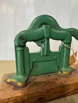 Antique Cast Iron Tobacco Plug Cutter - Image 5