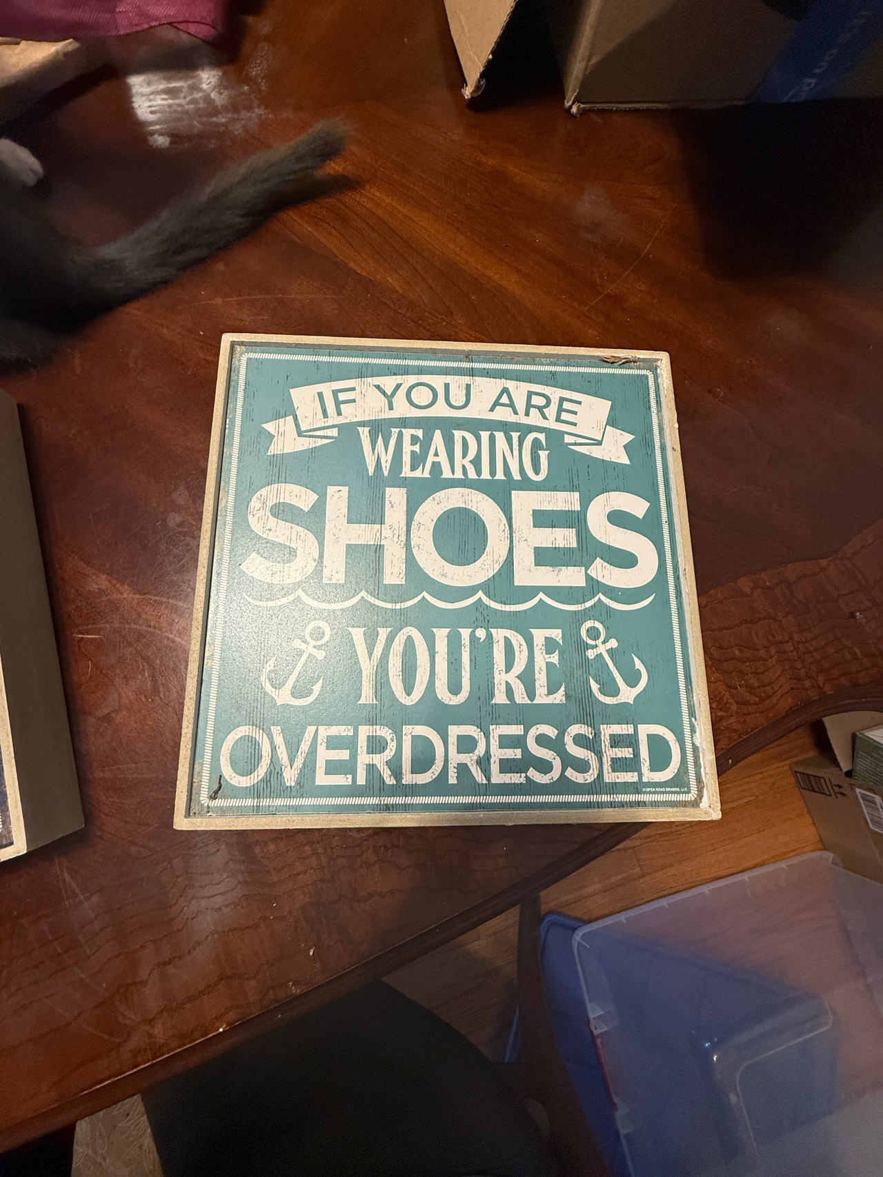 Decorative Wooden Sign