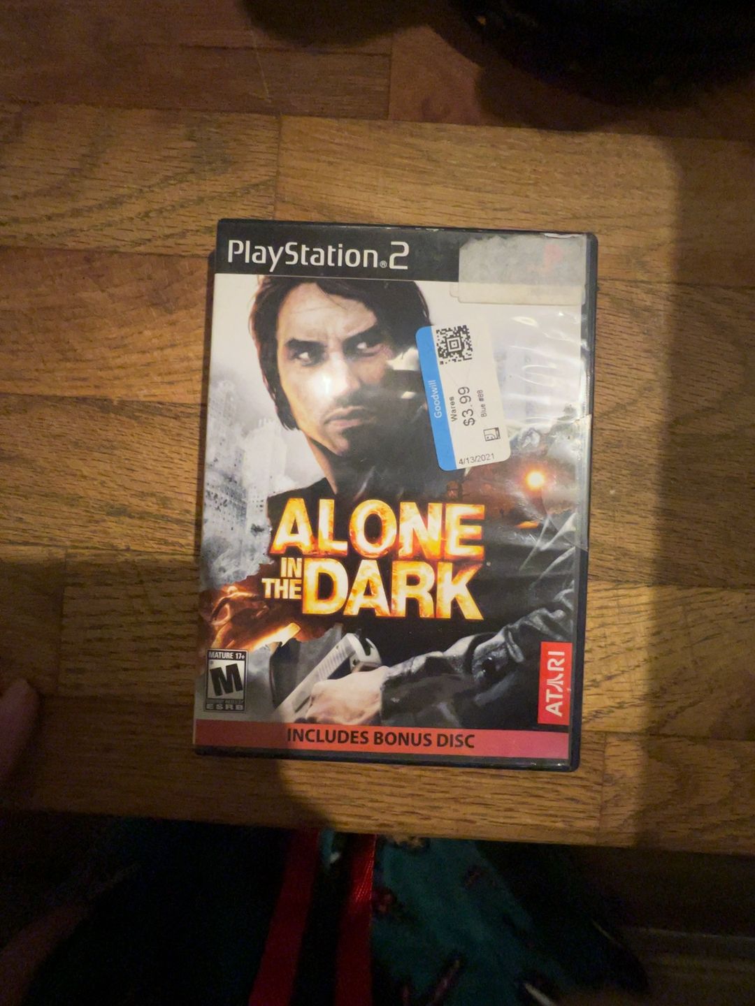 Alone in the Dark PlayStation 2 Game no bonus disc