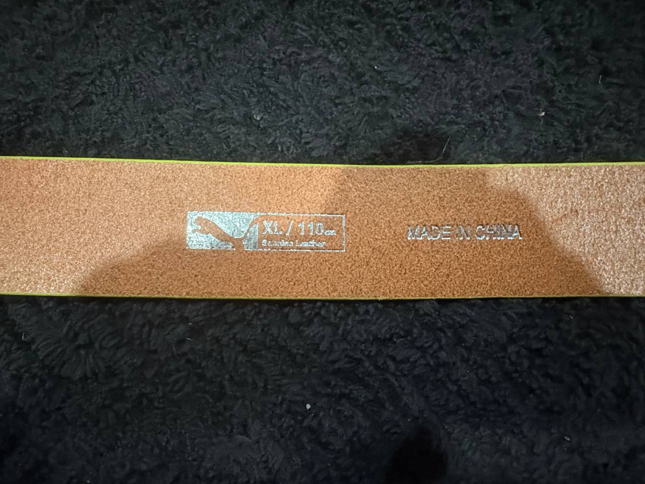 Puma Bonded Leather Belt XL 110cm