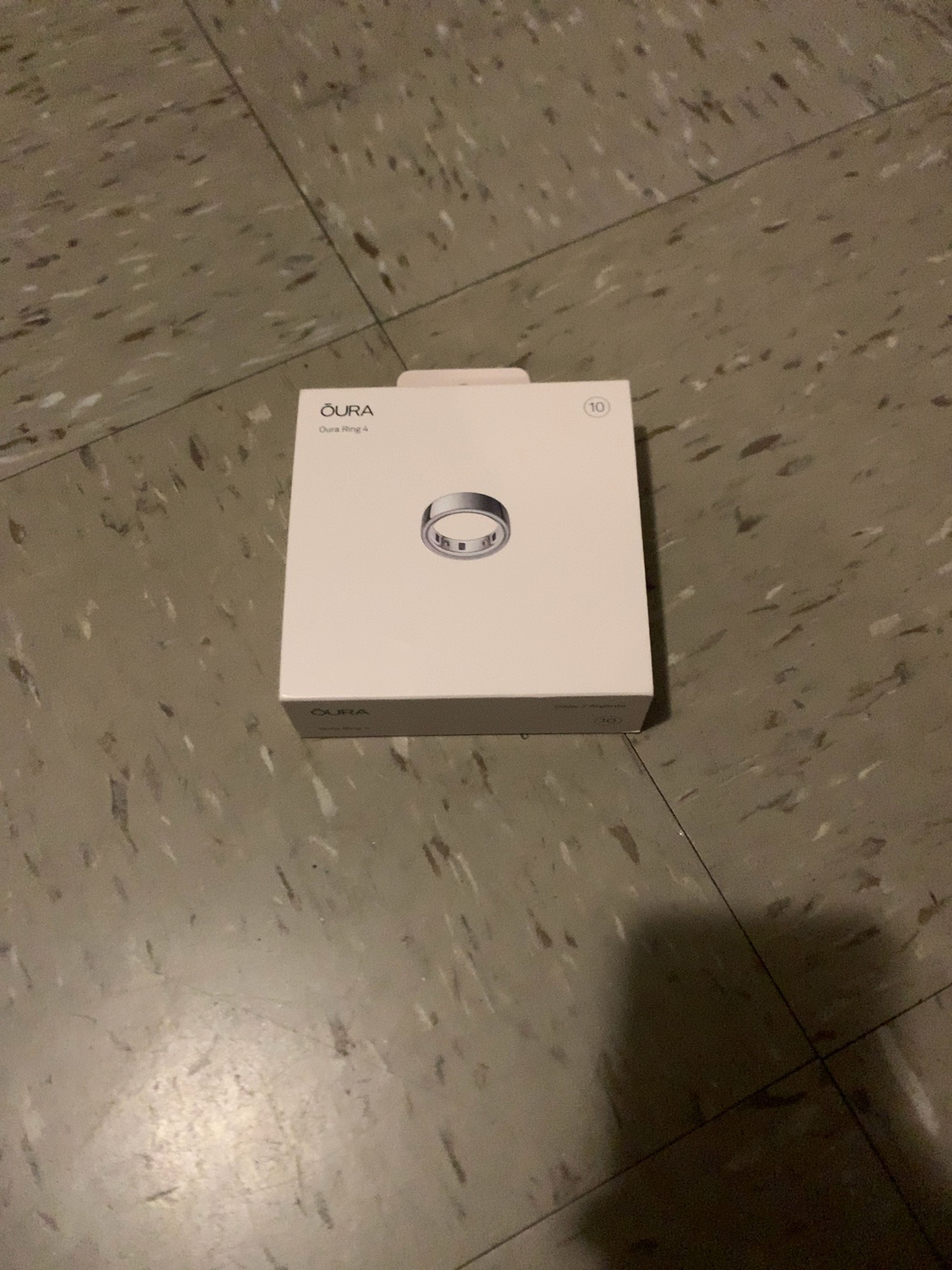 Oura Ring Gen 4 Silver