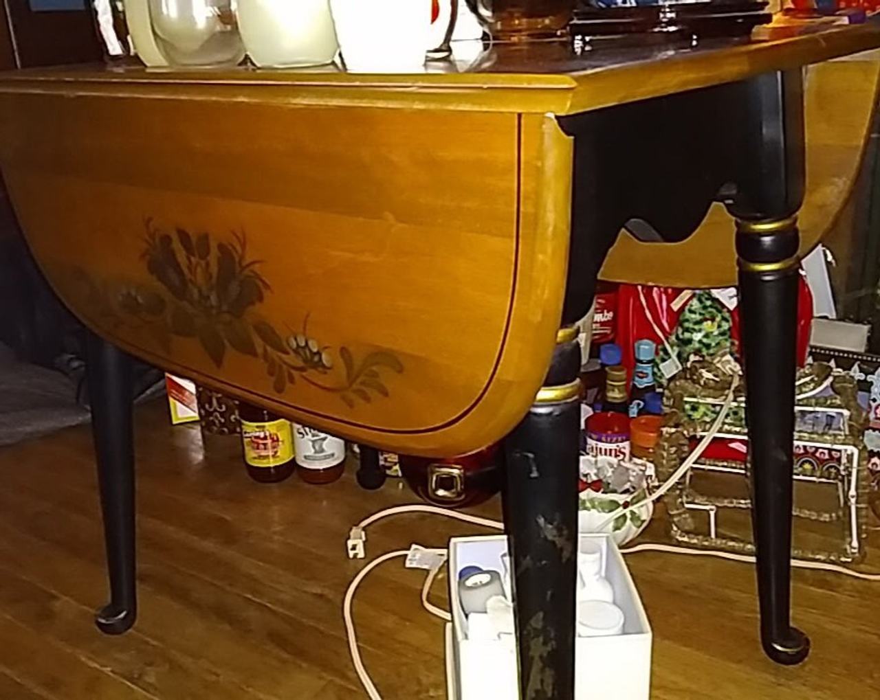 Tell City Young Republic Drop Leaf Side Table