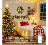 JMEXSUSS 100 LED Connectable Globe String Lights Indoor Bedroom, No Remote - Image 7