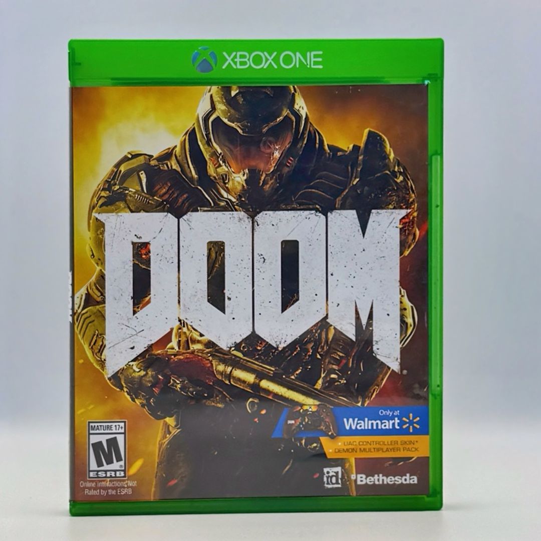 Doom Xbox One Game Disc