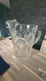 Vintage Pressed Glass Water Pitcher - Image 3