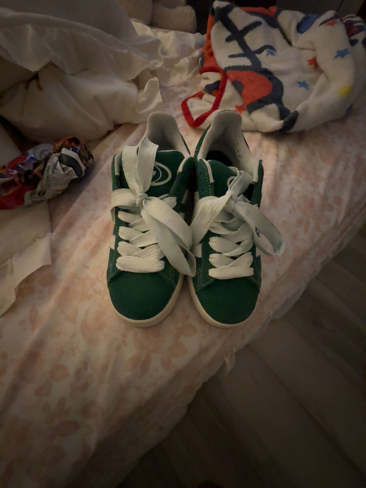 Adidas Campus 00s Green Suede Sneakers