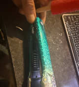 GVP Teal Patterned 2” Ceramic Flat Iron - Image 4