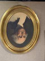 Vintage George Washington Oval Framed Portrait - Image 1