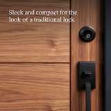 Level Lock Touch Edition Smart Lock Matte Black Smart Bluetooth Electronic Deadb - Image 3