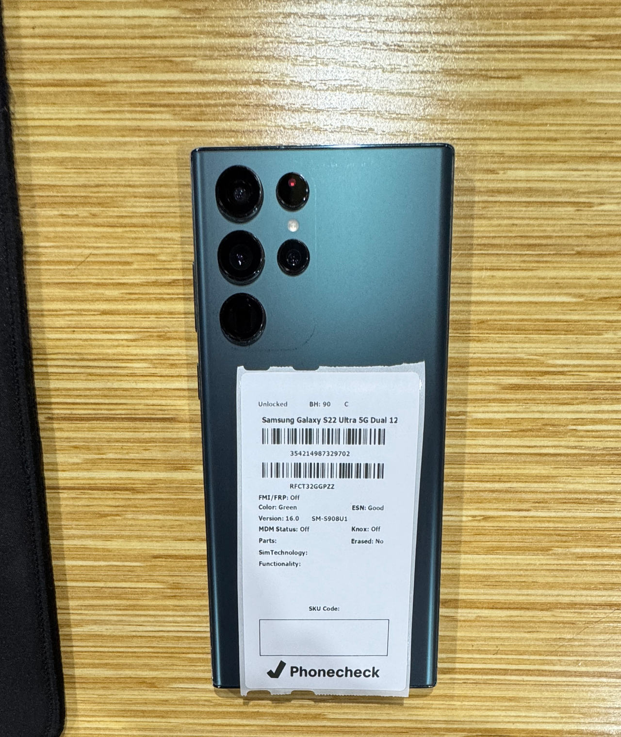 Samsung Galaxy S22 Ultra 5G 128GB Unlocked
