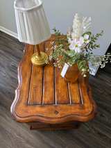 Vintage French Provincial 2-Drawer Nightstand - Image 7