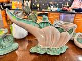 Stangl Terra Rose Vase oblong Leaf Vase #3706 - Image 4