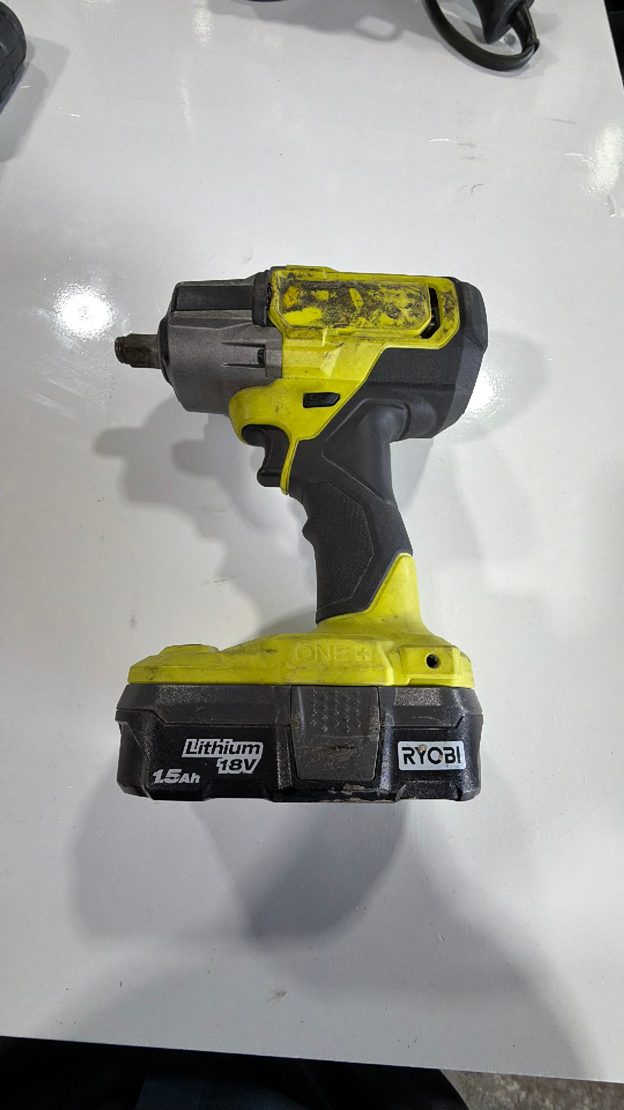Ryobi ONE+ HP 18V Brushless 1/2" Impact Wrench with Battery Lithium 18v