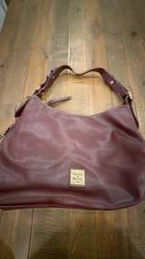 Dooney & Bourke Burgundy Leather Shoulder Bag - Image 1