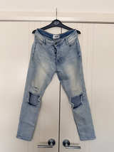NTW Distressed Light Wash Jeans - Image 1