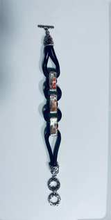 Brighton Braided Leather Slider Bracelet - Image 2