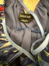 Boho Bebe Multicolor Sleeveless Dress with Smocked Waist Size L - Image 3