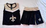 New Orleans Saints Girls Cheerleader Outfit Set 2T - Image 1