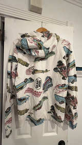Billionaire Boys Club Speedways Hoodie White Large  - Image 4