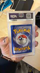 2000 Pokemon Gym Challenge Blaine's Charizard Holo PSA 9 - Image 3