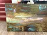 Large Abstract Acrylic Painting on Canvas - Image 3
